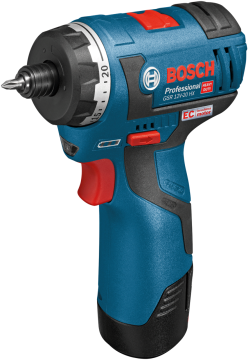 Bosch GSR 12 V-20 HX EC 2,5 Ah Çift Akülü Delme/Vidalama - Kömürsüz Motor