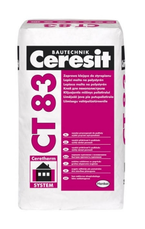 Ceresit CT 83 Yapıştırma Harcı  Gri  ( 25 Kg Kraft Torba )