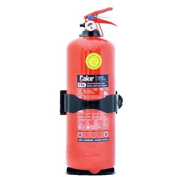 ÇAKIR 2 KG Yangın Söndürme Tüpü - Kuru Kimyevi Tozlu ABC