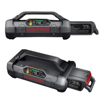 Lokithor APARTX4000 12V 4000Amp Li-Polimer Akıllı Akü Takviye + Pompa + Powerbank + Led Lamba