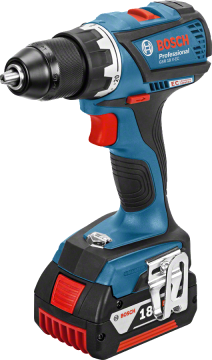 Bosch GSR 18 V-EC 5 Ah Çift Akülü Delme/Vidalama - L-boxx Çantalı