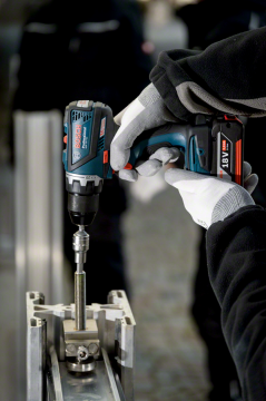 Bosch GSR 18 V-EC 5 Ah Çift Akülü Delme/Vidalama - L-boxx Çantalı