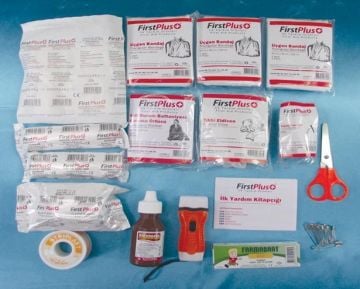 FİRST PLUS Araç İlk Yardım Seti (Boyunluksuz - Yönetmelikli)