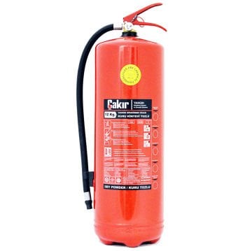 ÇAKIR 12 KG Yangın Söndürme Tüpü - Kuru Kimyevi Tozlu ABC