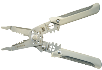NT TOOLS NTWS7502 - Çok Amaçlı Kablo Kesici Sıyırma Makası Pensesi 7.5'' Paslanmaz Çelik