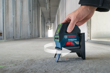 BOSCH GCL 2-15 G + RM -1+BM3 Çapraz Çizgili Noktasal Hizalama Lazeri