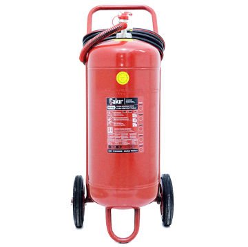 ÇAKIR 50 KG Yangın Söndürme Tüpü Tekerlekli - Kuru Kimyevi Tozlu ABC