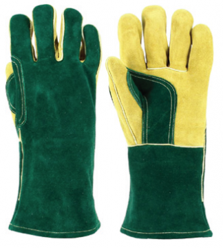 STARLİNE E-1304 Kaynak Eldiveni (Kaliteli Yarma Deri  (Uzunluk 35 cm - 30 Çift)