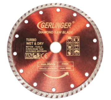 GERLİNGER Turbo Elmas Daire Testere