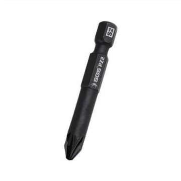 SGS3825 - POZİDRİV UÇLU BİTS S2 PZ2*50mm Black-Pro Series