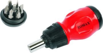 TOMAX 7 Parça Cırcırlı Topaç Tornavida Set