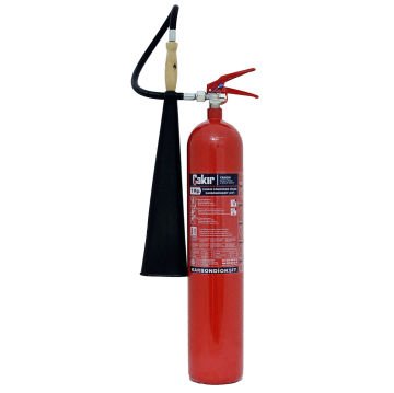 Çakır 5 KG Karbondioksitli CO2 Yangın Söndürme Tüpü