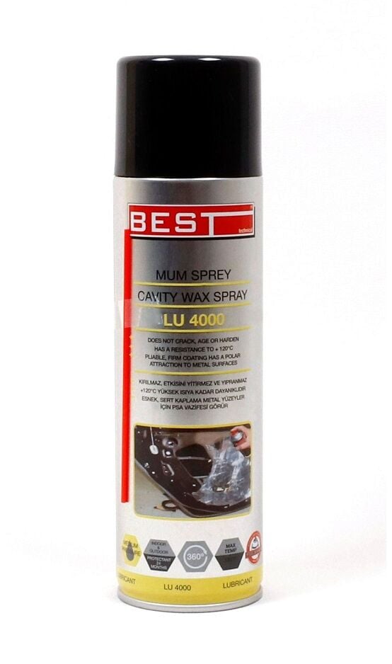 BEST LU4000 Şeffaf Mum Spreyi 500 ML