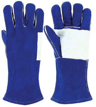 STARLİNE E-1310 Kaynak Eldiveni (Yüksek Kalite Yarma Deri) Avuç İçi Takviyeli (Ölçü 10/XL 35 cm - 30 Çift)