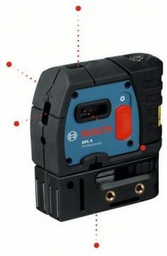 BOSCH GPL 5 Noktalı Noktasal Hizalama Lazeri 30 Metre