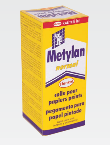 Metylan Normal Duvar Kağıdı Yapıştırıcısı ( 125 Gram Karton Kutu ) 40 Adet
