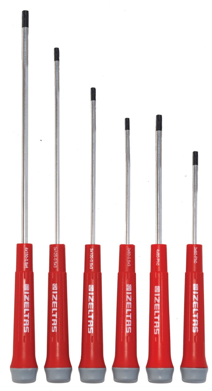 İzeltaş 4530 Torx Uçlu Klemens Tornavida Takımı 6 Parça