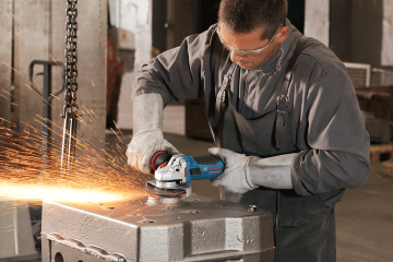 Bosch GWS 17-125 CIE Avuç Taşlama Makinesi 125mm