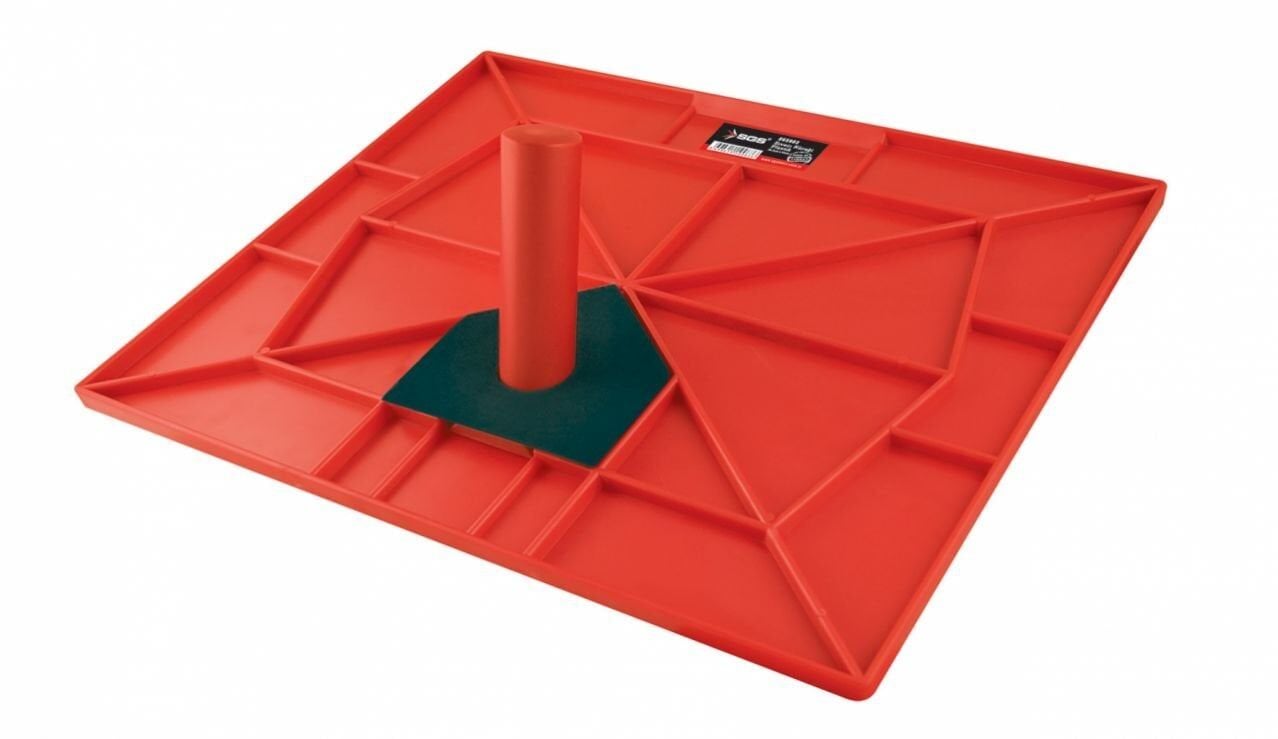 SGS983 - Kırmızı Sıvacı Küreği 355 x  440mm