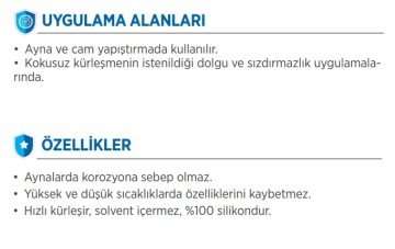 Akfix 900N Ayna Silikonu Şeffaf 280 ML 24 Adet