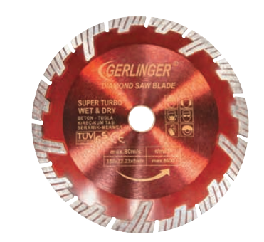 GERLİNGER Süper Turbo Elmas Daire Testere