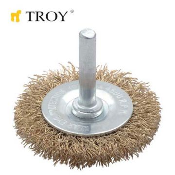 TROY T 27703-40 Pimli Çanak Fırça (Düz / Geçiş)