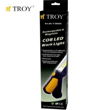 TROY 28054 Şarjlı COB LED Çalışma Lambası