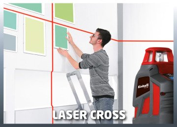 EİNHELL TE-LL 360 Çapraz Çizgi Lazeri 360°