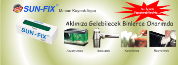 SUNFİX S 50001 AQUA Macun Kaynak Yapıştırıcı