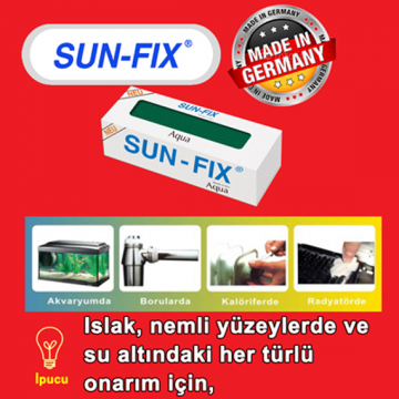 SUNFİX S 50001 AQUA Macun Kaynak Yapıştırıcı