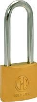 TOMAX 50 mm GOLD-LOCK Sarı Asma Kilit (uzun)
