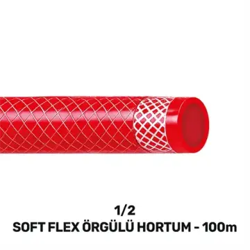 SGS4342 - 1/2 SOFTFLEX ÖRGÜLÜ HORTUM 100 MT