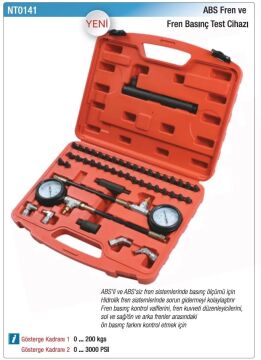 NT TOOLS NT0141 - ABS Fren ve Fren Basınç Test Cihazı