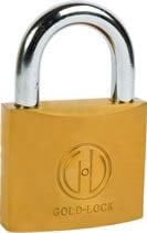 TOMAX 25 mm GOLD-LOCK Sarı Asma Kilit