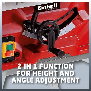 EİNHELL TE-CC 2025 UF 2000 W S6 20% Tezgah Testere (Ayaklı)