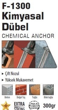 SGS Kimyasal Dübel 300 Gram - 12 ADET
