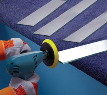 SGS287 Cırtlı Disk Zımpara Tabanı 125mm