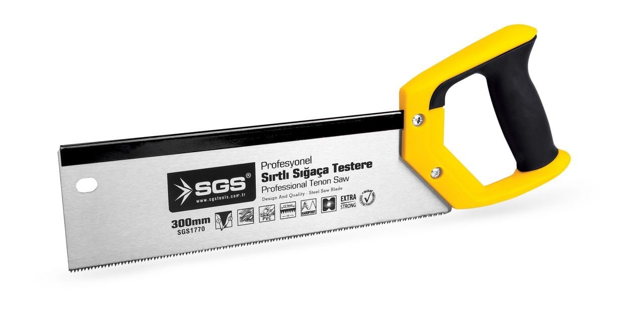 SGS1770 Profesyonel Sırtlı Sığaça Testere 300 mm