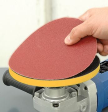 SGS Cırtlı Zımpara Alüminyum Oksit 115 mm (100 Adet)