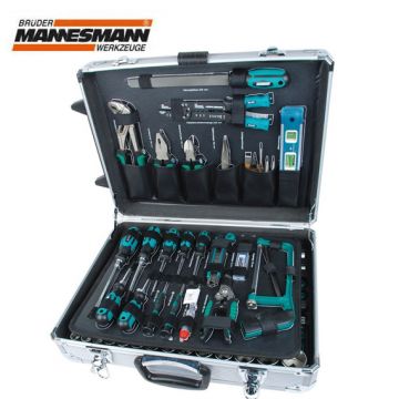 MANNESMANN MAN 29077 Alüminyum Çantalı Tekerlekli Alet Seti 159 Parça