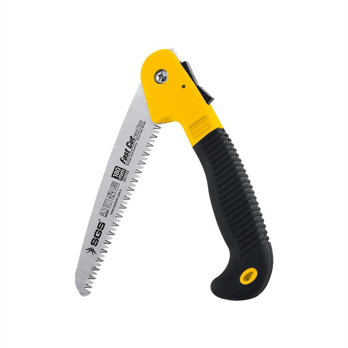 SGS1756 Katlanır Dal Ağaç Budama Testeresi 180mm