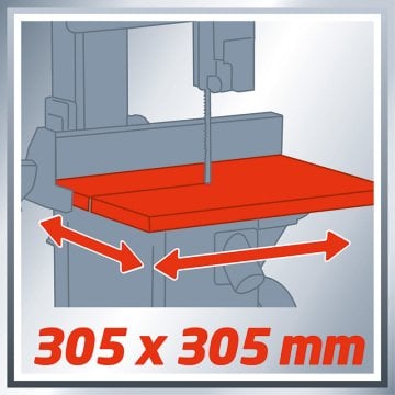 EİNHELL TC-SB 200/1 250 W Şerit Testere