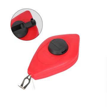 WORKPRO WP329019 Çizim İpi Seti 115gr Kırmızı Çizim İpi Boyası + Mini Su Terazisi + 30M Çizim İpi