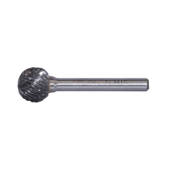 DW Karbür Kalıpçı Freze ucu / Yuvarlak Misket Başlı - D Tipi 3 mm SAPLI - 5mm