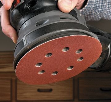 SGS Cırtlı Zımpara 8 Delikli Alüminyum Oksit 115 mm