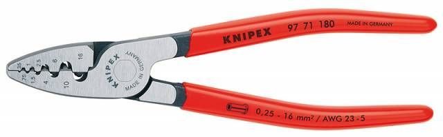 Knipex 9771180 Yüksük Sıkma Pensesi 180mm