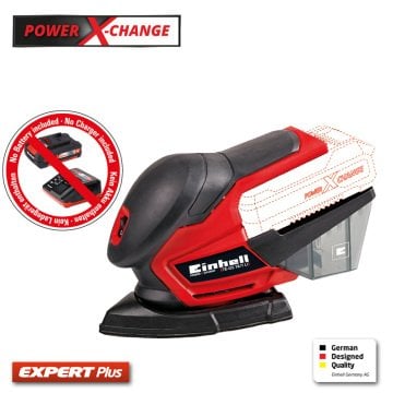 EİNHELL TE-OS1841 Lİ - SOLO Akülü Zımpara 18 Volt