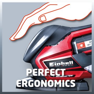 EİNHELL TE-OS1841 Lİ - SOLO Akülü Zımpara 18 Volt