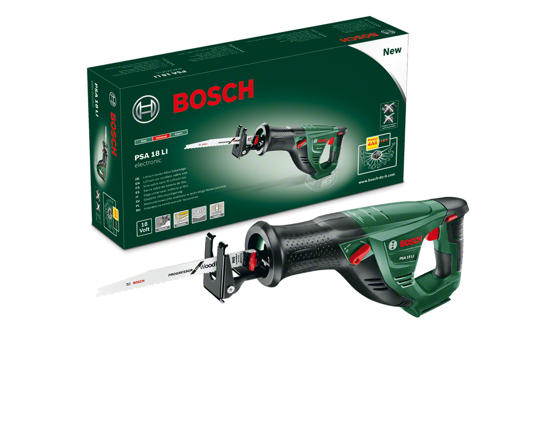 Bosch PSA 18 LI Akülü Panter Testere (Baretool) 18 Volt
