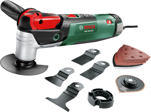 BOSCH PMF 250 CES Çok Fonksiyonlu Zımpara Makinası Set 250 Watt